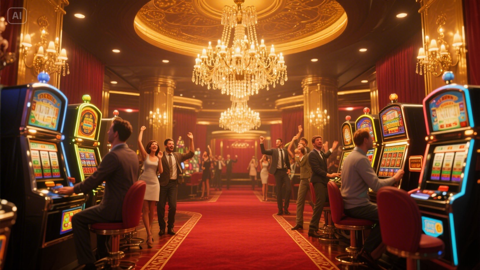 Casino vip casino game desktop and mobile interfaces